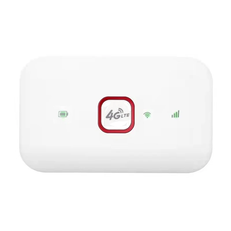 

1 PC Pocket 4G Wifi Router White Mifi 150Mbps Mifi Modem Car Mobile Wifi Wireless Hotspot With Sim Card Slot Pocket Wifi