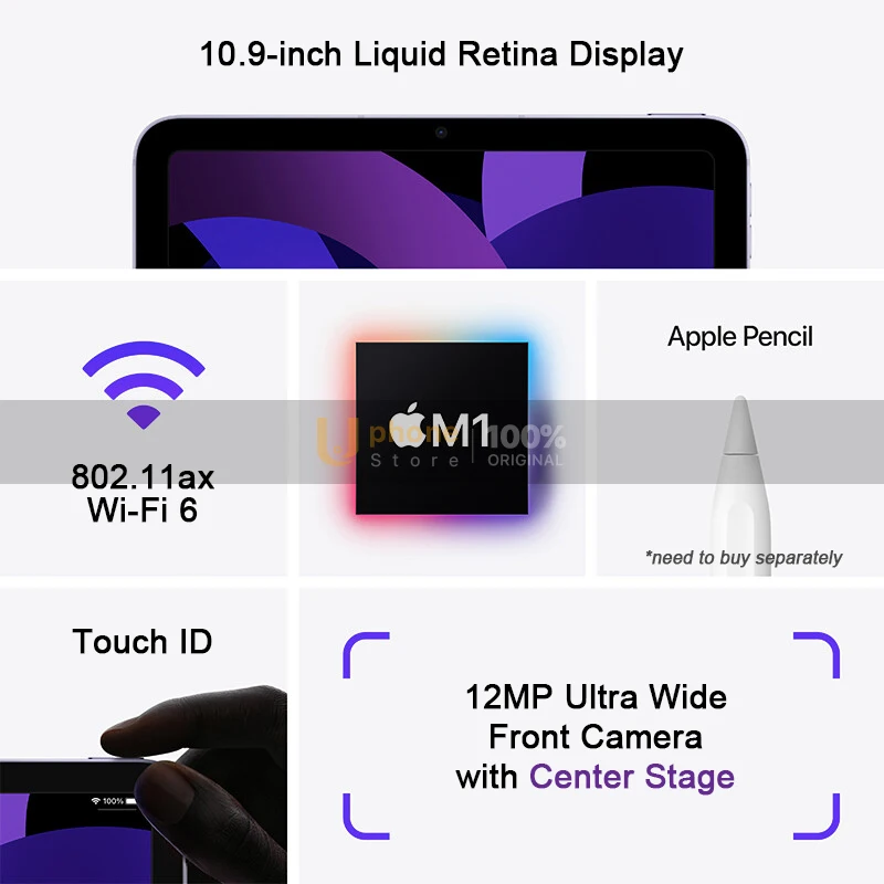 Рисунок 3 - Планшет Apple iPad Air 2022