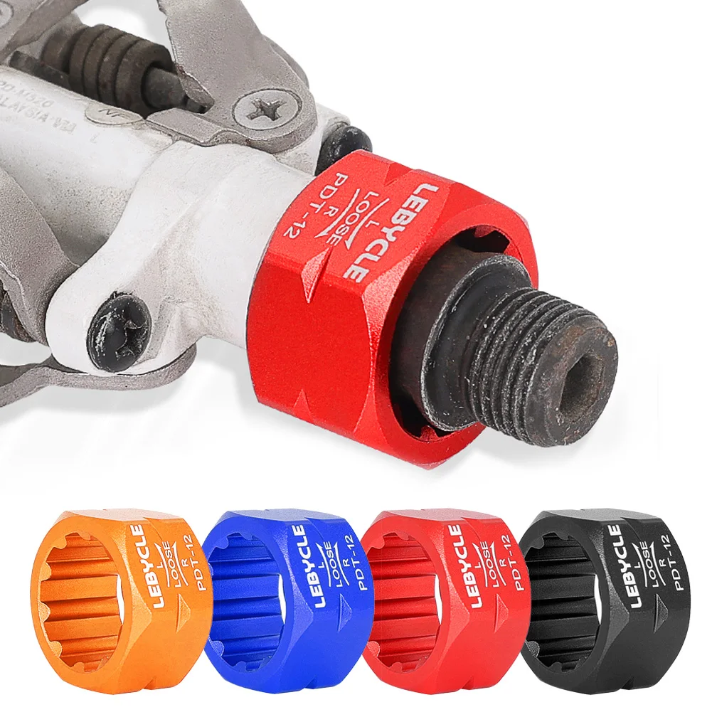

Bicycle Pedal Axle Spindle Removal Tool Aluminum Alloy Bike Lock Bolt Pedal Disassembly Tool For Shimano Cycling Accessories