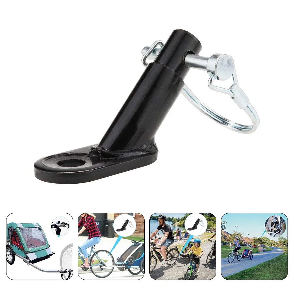 

Cycle Trailer Coupler Bike Bikes Hitch Connector Adapter Rearrack Accessory Part