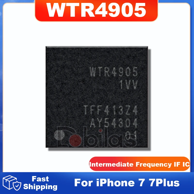 10 шт. WTR4905 1VV для iPhone 7G 7 Plus Промежуточная частота IF IC чип XCVR1_RF LTE трансивер