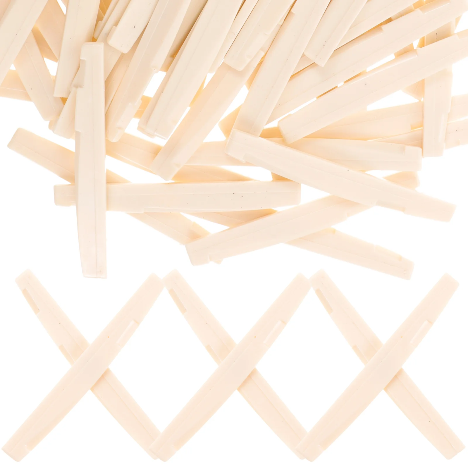 

100pcs Made Guitar String Nut Guitar String Saddles Replacement Accessory