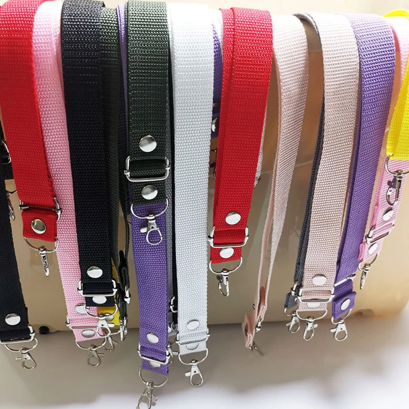 

Adjustable Bag Strap Fashion Bag Belt Shoulder Strap 2.5cm Wide Crossbody Bag Strap Long Solid color Bag Part Accessories