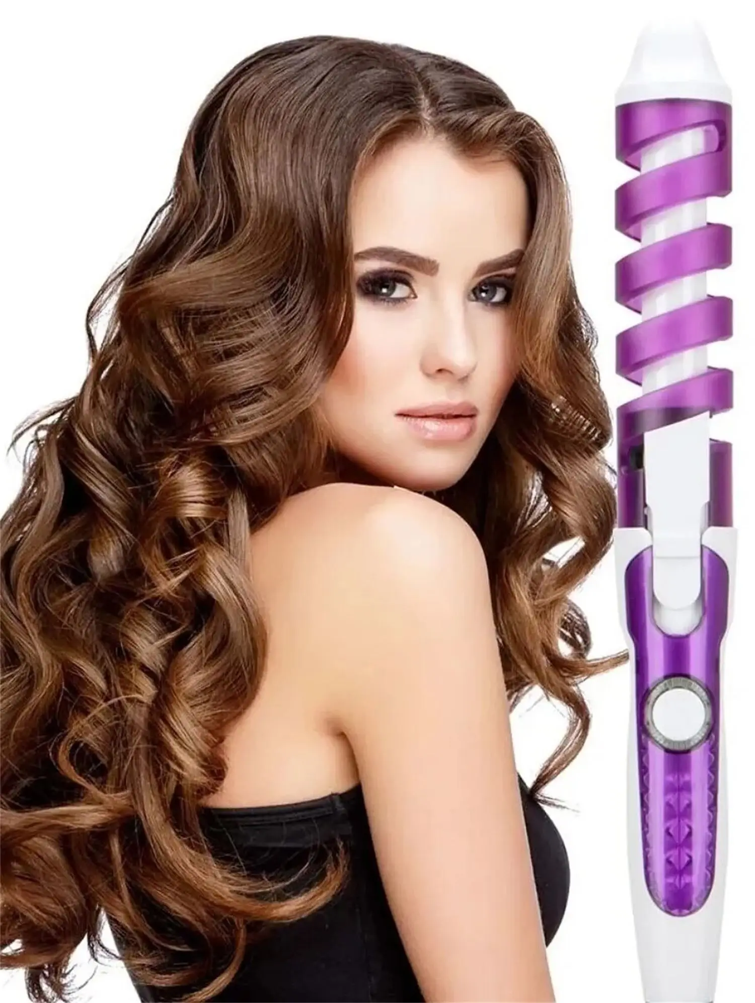 

New Automatic Spiral Curling Hair Curler Ceramic Electric Curling Hair Stick 110/220V Professiona Curler Women Styling Tools