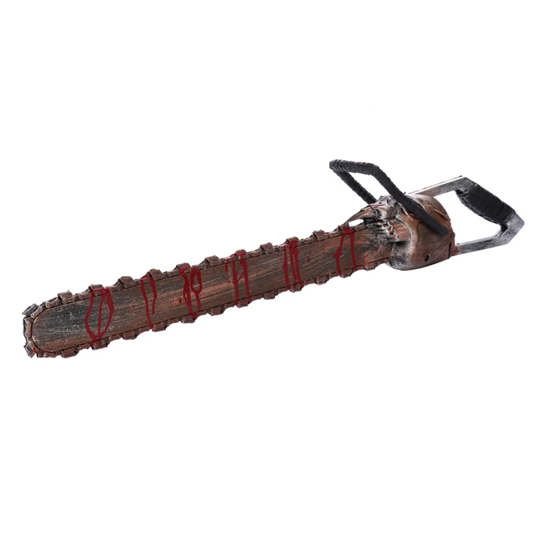 Halloween Weapons Fake Chainsaw Props Bloody Real Size Devil Punk Party Arme Factice Gift Realistic Cosplay Costume Accessories