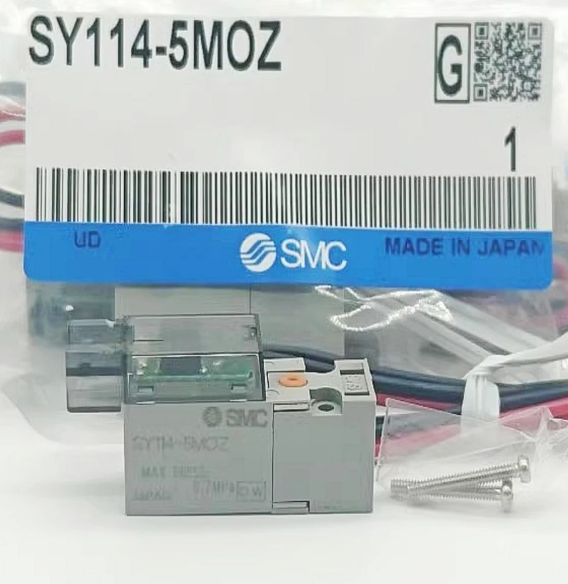 Электромагнитный клапан SMC в катушке SY114-5MOU/5LOZ/5LZ SY114-5MOZ/6M SY114A SY124A