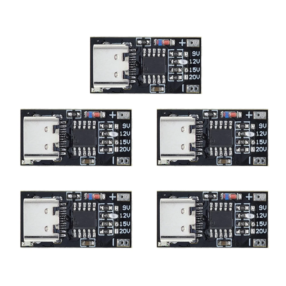 Устройство для обнаружения триггера, PD/QC/AFC, PD3.0 PPS/QC4 + 9 В, 12 В, 15 в, 20 в