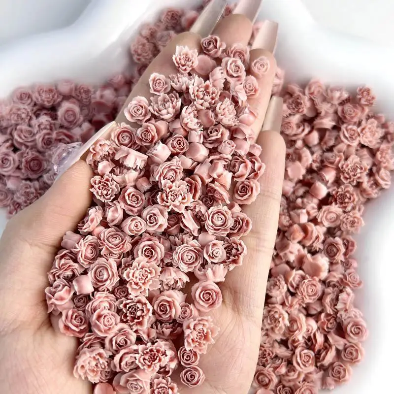 Подвеска для ногтей в виде камелии Красного цветка