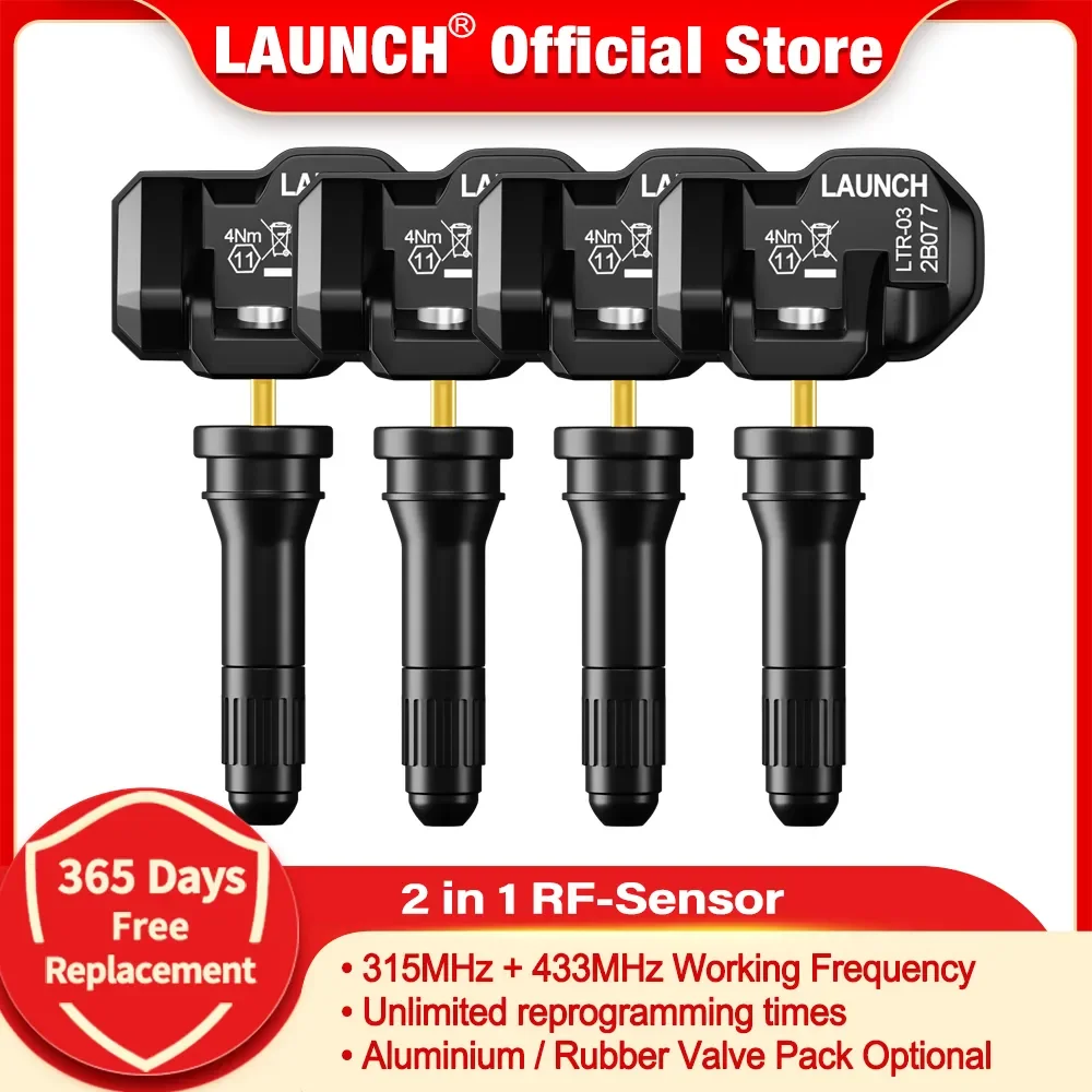 Датчик 2 в 1 LAUNCH X431, радиочастотный датчик 315 МГц/433 МГц TPMS ...