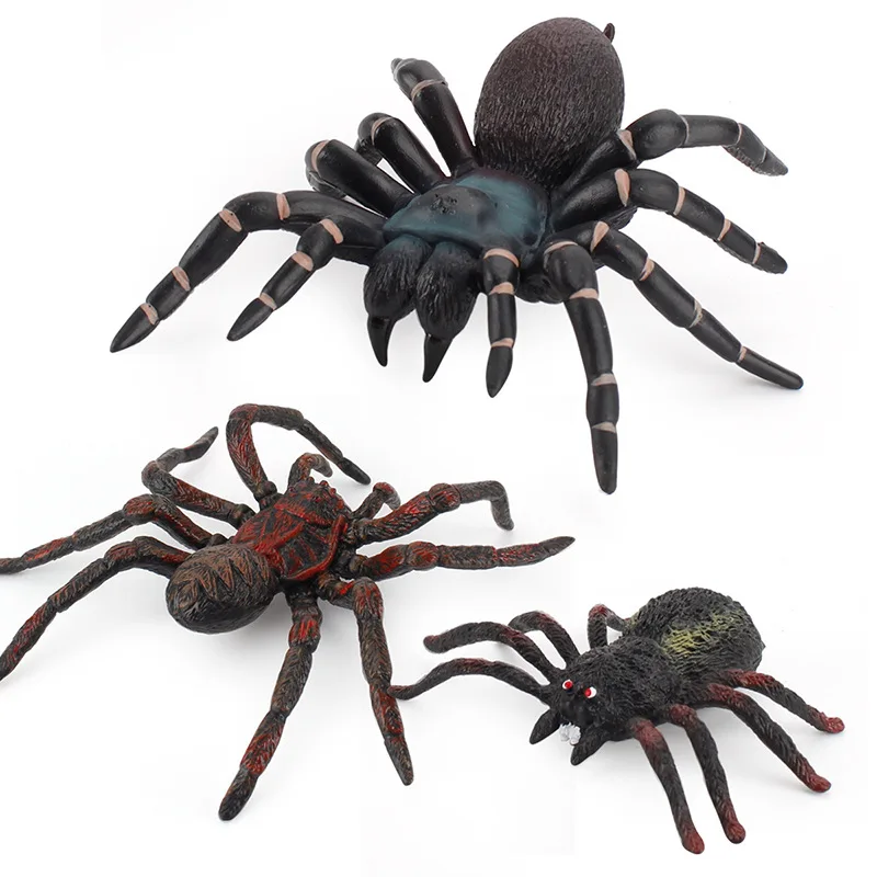 

New Simulation Spider Figurines Realistic Farms Poultry Solid PVC Action Figures Models Collection Educational Toys for Children