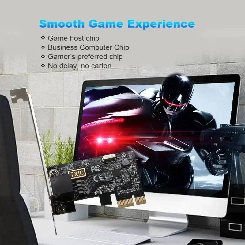 1000 Мбит/с сетевая карта PCIE к RJ45 10/100/1000 PCI Express конвертер LAN Etherent гигабитный адаптер