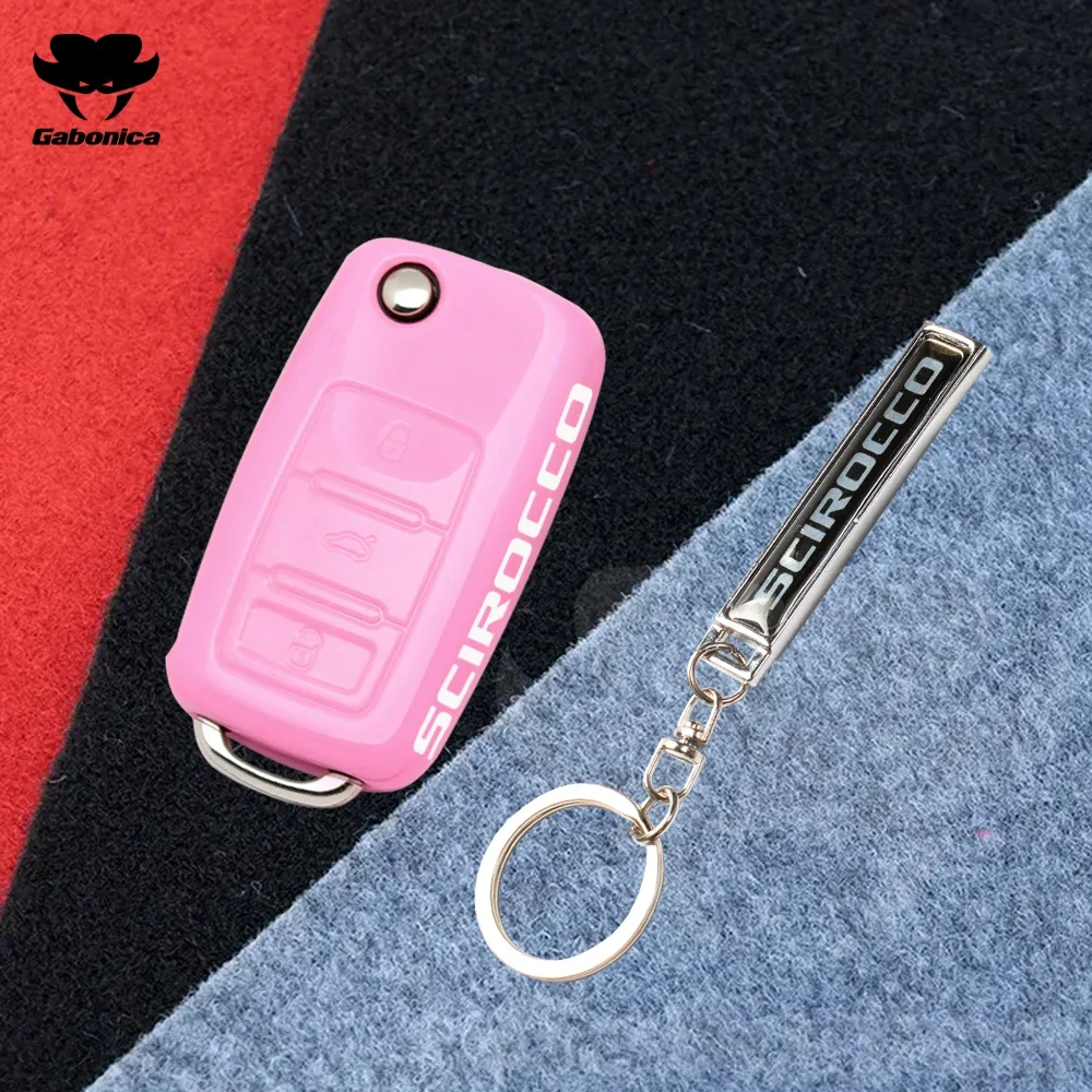 

Защитная оболочка для автомобильного ключа, оболочка для ФОБ, оболочка для VW Volkswagen GTI SCIROCCO GTI R, ТПУ стиль автомобиля, искусственная Обложка, брелок, автомобильные аксессуары