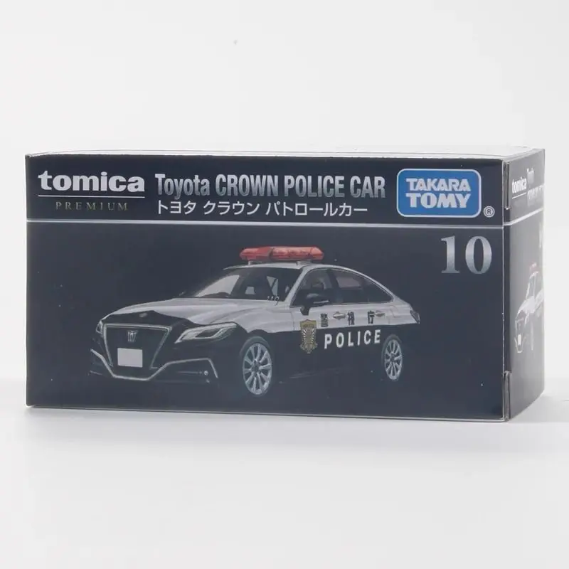TAKARA TOMY Tomica Premium TP10 Toyota Crown полицейский автомобиль 1/69 литая модель автомобиля