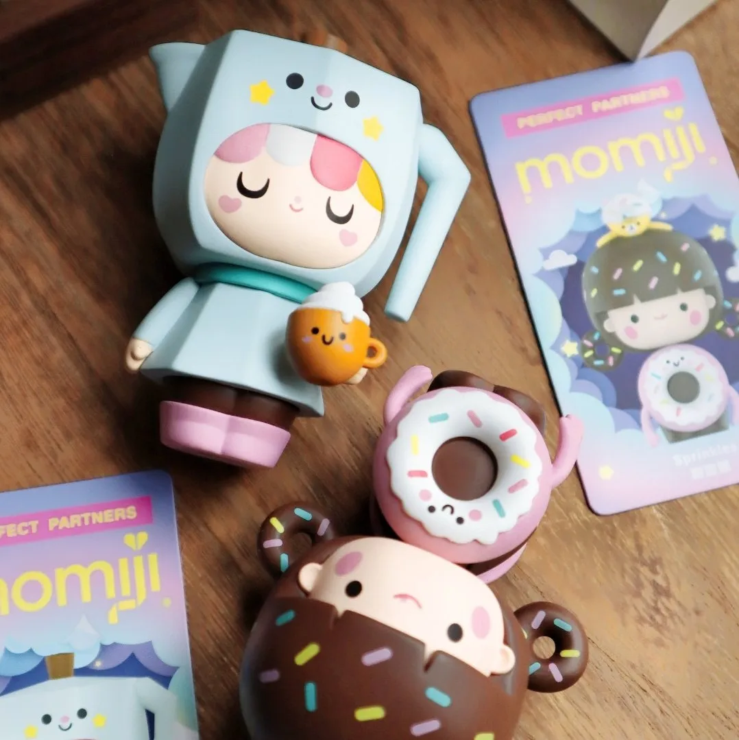 Pаспродажа Милая аниме-фигурка, подарок, коробка сюрпризов, оригинальная серия POP MART Momiji Buddy, детские игрушки, модель подтверждена стилем Цена Милая аниме-фигурка, подарок, коробка сюрпризов, оригинальная серия POP MART Momiji Buddy, детские игрушки, модель подтверждена стилем