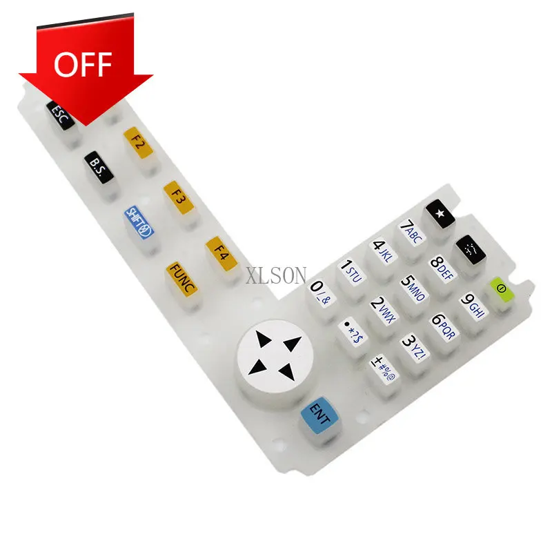 

NEW PLASTIC SOFT BUTTON KEYBOARD FOR TP TOTAL STATION LCD DISPLAY ES602G GTS1002 OS105 GTS332 GTS102
