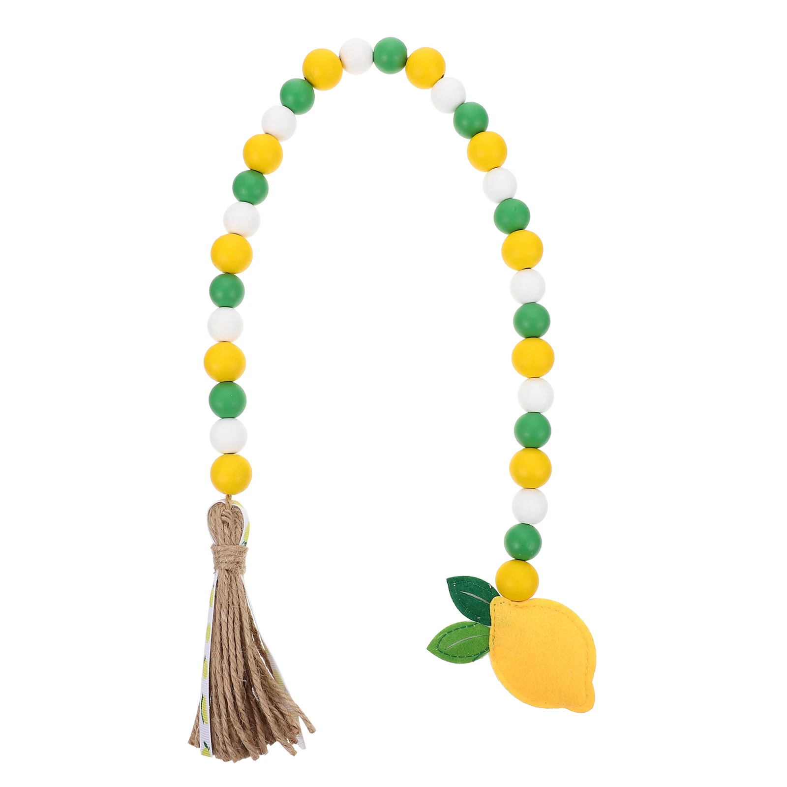 

Curtain Rope Wood Bead Tassel Pendant Wall Decor Wooden Ornament Beads Pendants Gift