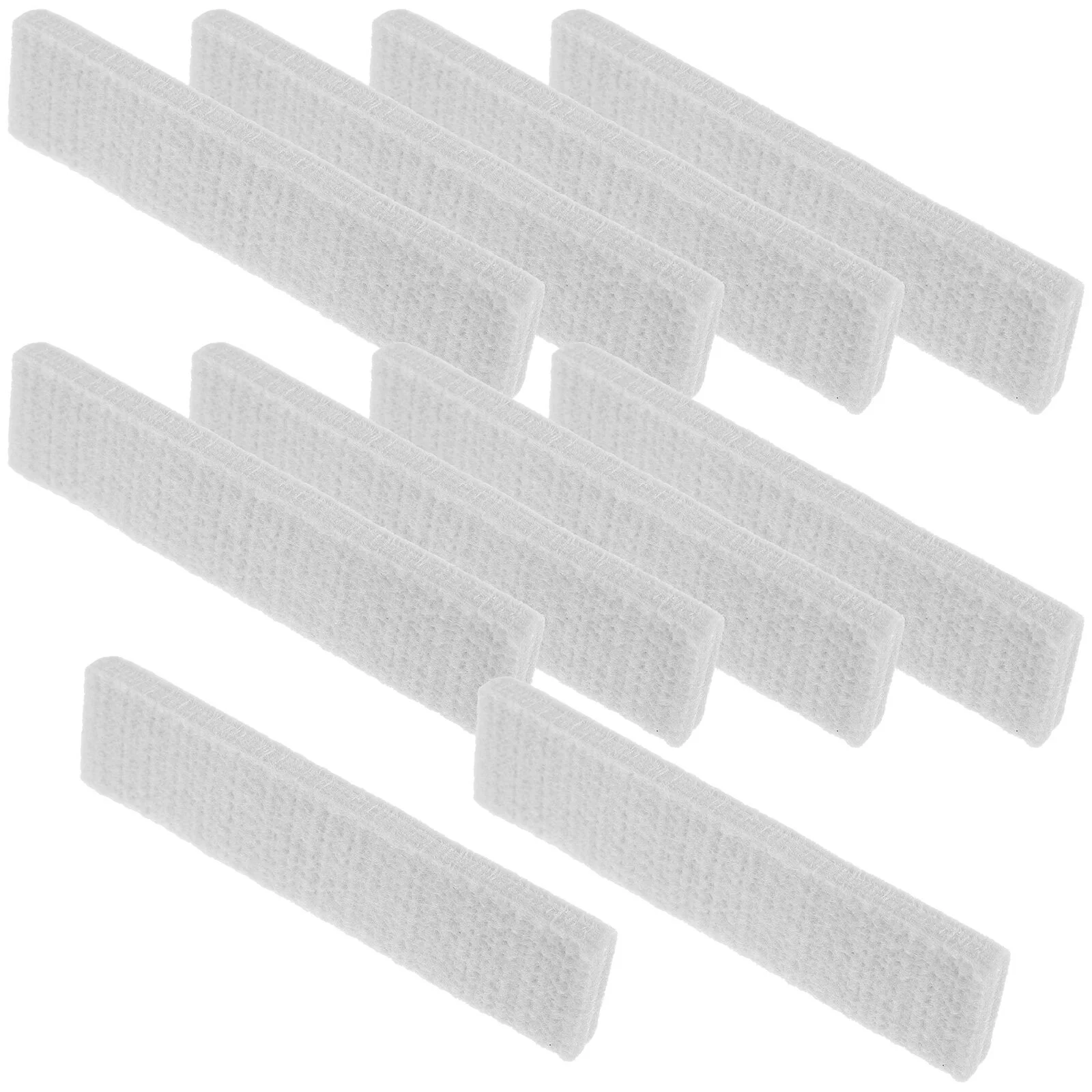 

10 Pcs Supplies Indoor Bike Brake Blocks Felt Pads Exercise Replacement Mats Fitness