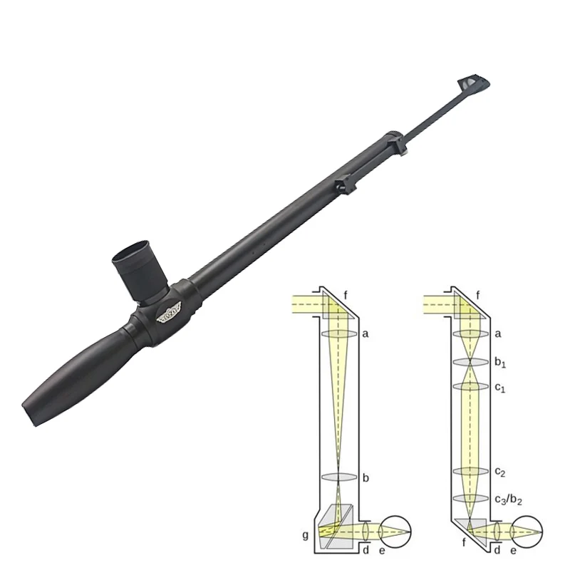 UZI Тактический перископ 5X20 спортивный выдвижной Монокуляр для охоты стрельбы