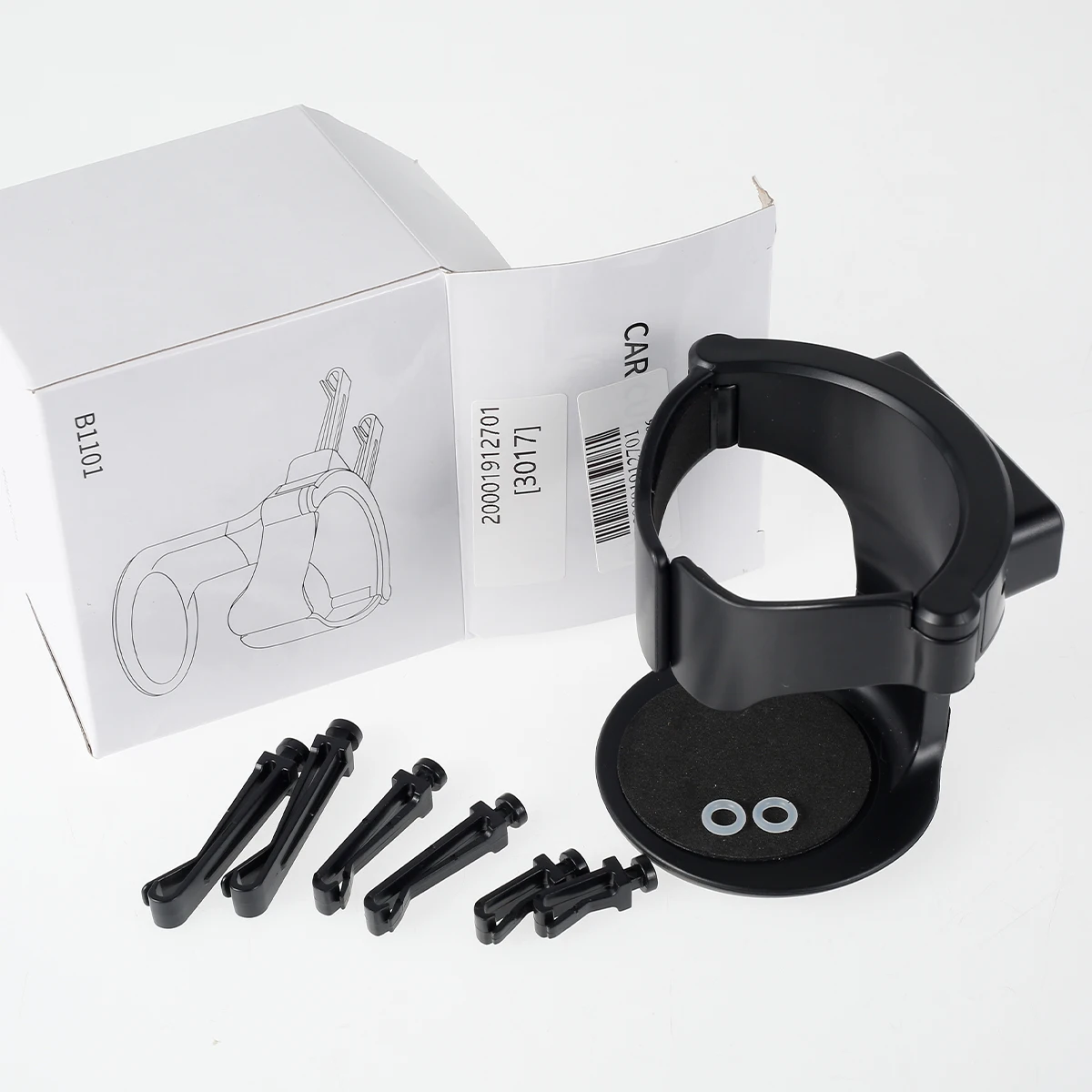 

Автомобильный держатель для стакана, нескользящий регулируемый держатель для бутылки с водой и кофе на вентиляционное отверстие