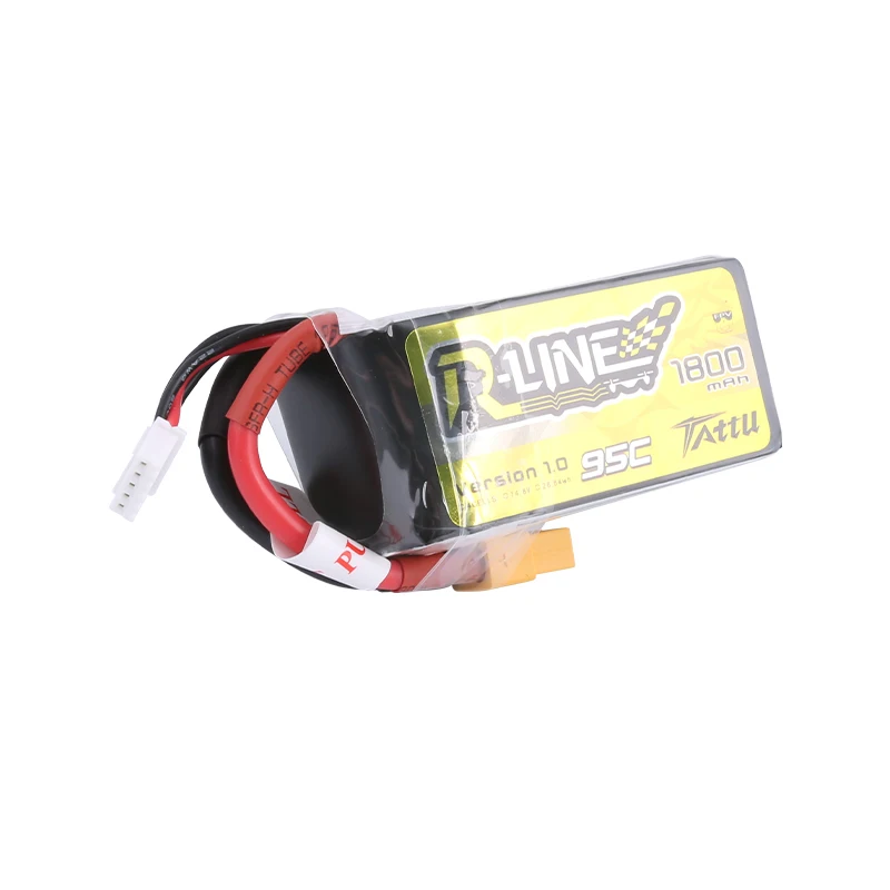 TATTU-R-LINE 1 0 95C 1800mAh 14 8 V Lipo аккумулятор для радиоуправляемого вертолета