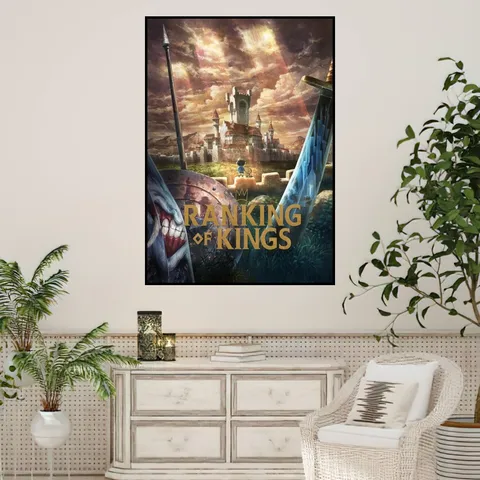 Билибили аниме рейтинг королей постер маленькие принты настенная живопись спальня гостиная настенная наклейка офис