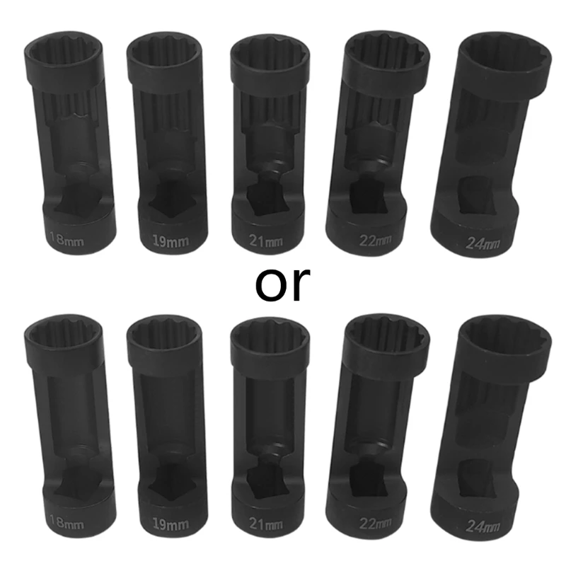 

Комплект накидных розеток стойки, 12 точечных розеток 1/2, привод 18-24 мм, удаление ударной розетки