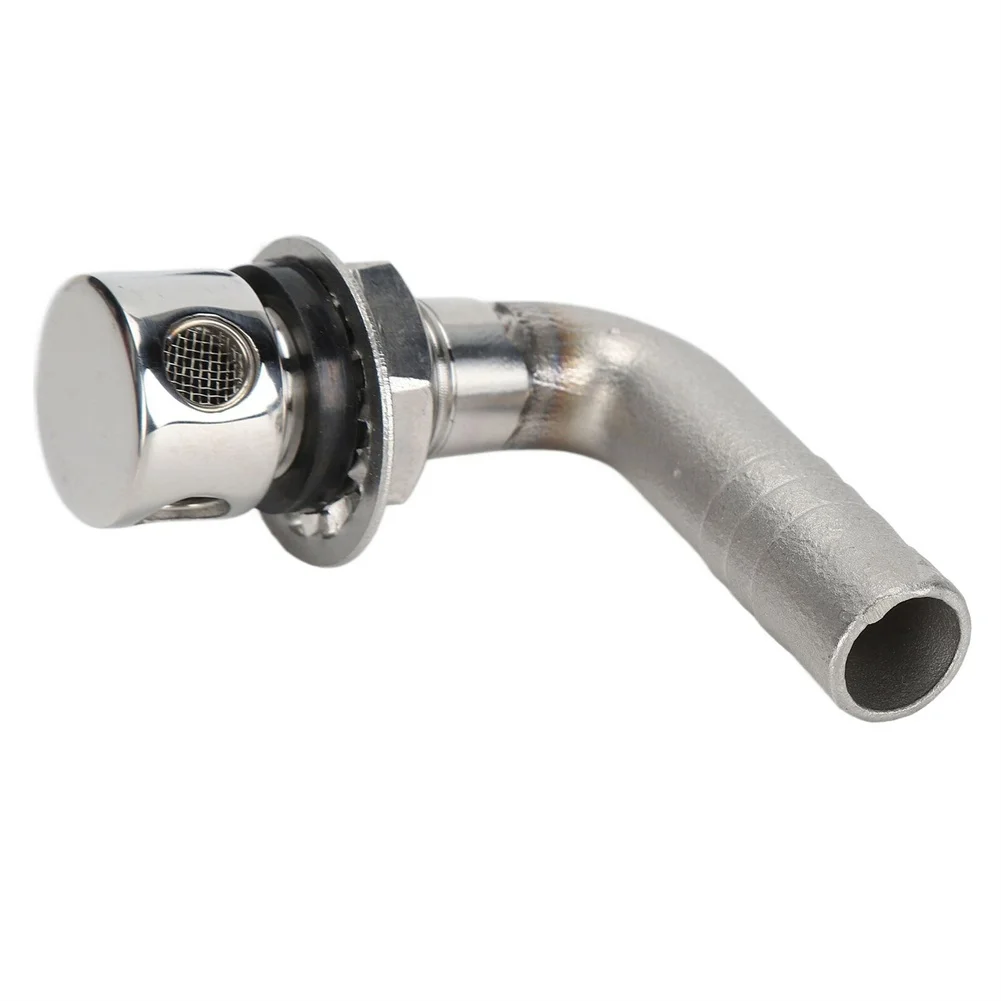 

1pcs Fuel Tank Vent Fuel Gas 11.5mm/0.45inch 15mm/0.59inch 70 X 65mm/2.75 X 2.56inch 90 Degree For Boat Marine