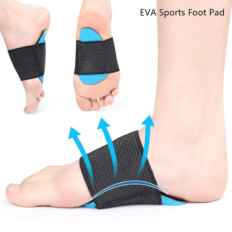

Pain Arch Foot Care 1 Pair Shocking Foot Arch Support Plantar Fasciitis Heel Pain Aid Feet Cushioned, Health Feet Protect Care