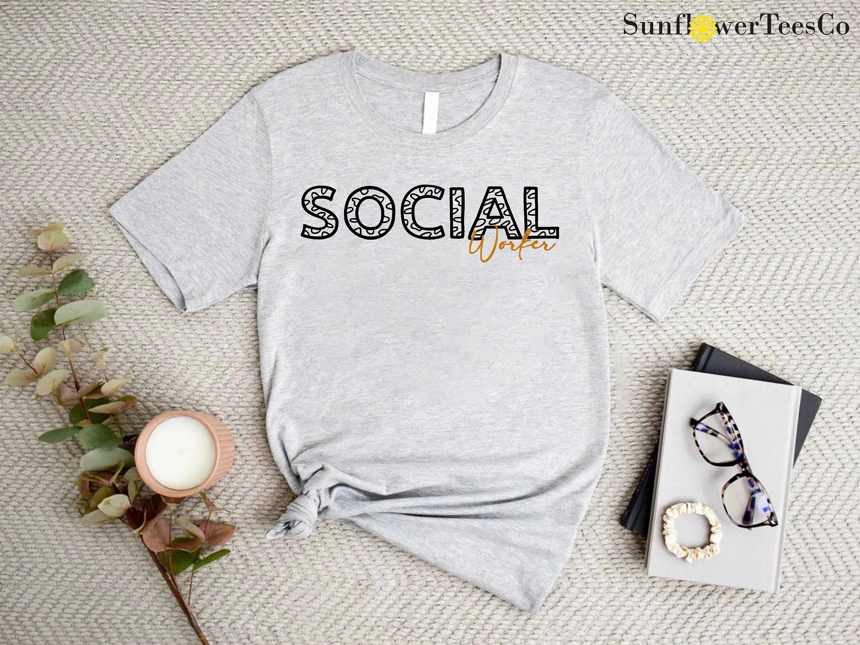 Фото Футболка для социального работника GifT Work Month MSW Выпускной выпуск №1
