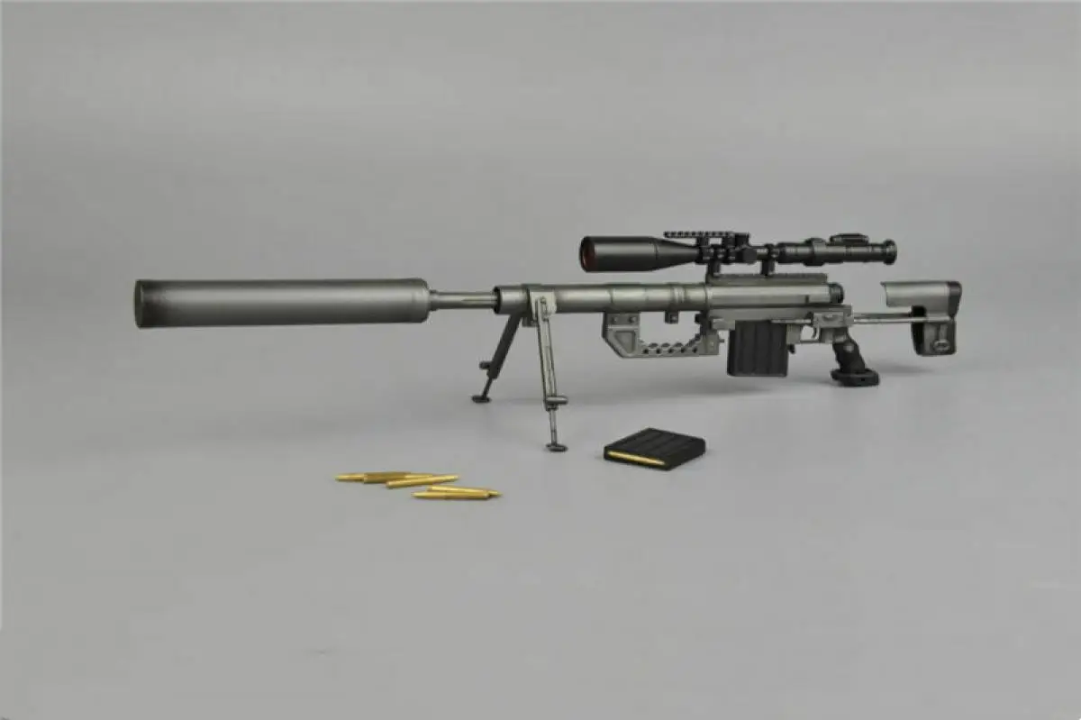ZYTOYS 1: 1 ZY15-11 пластиковая снайперская винтовка M200, игрушечный пистолет для 12-дюймовой экшн-фигурки