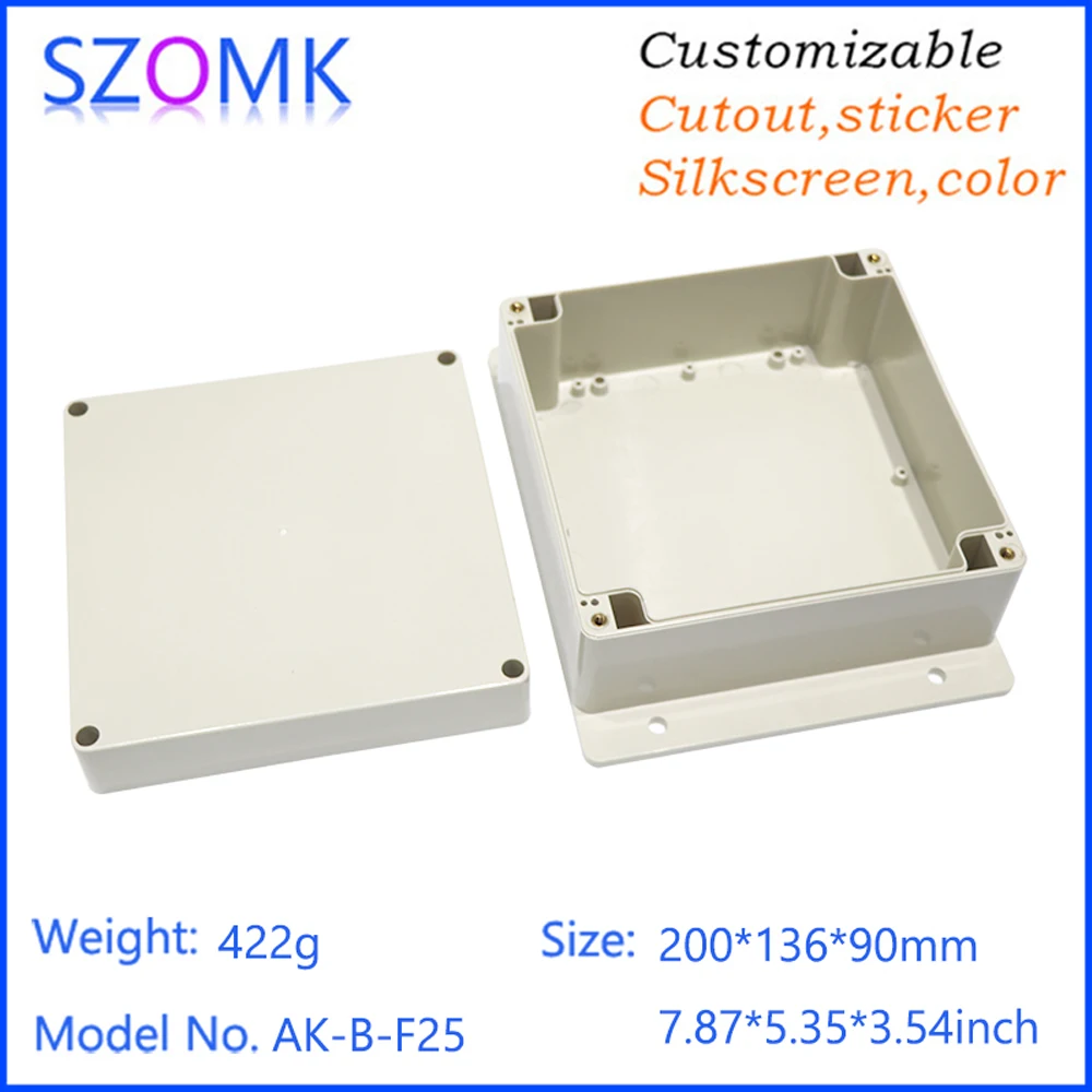 SZOMK 118*85*35MMIP65 Водонепроницаемый корпус из АБС-пластика