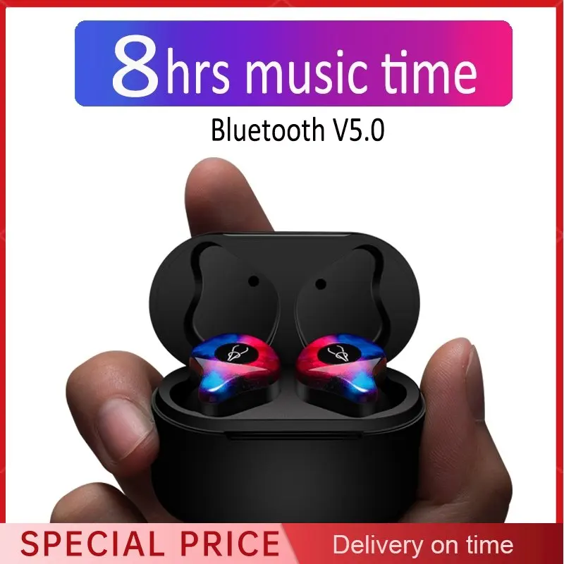 

Sabbat X12 TWS 5.2 Bluetooth Earphone Sport Waterproof True Wireless Earbuds Stereo In ear for Samsung Phone PK E12