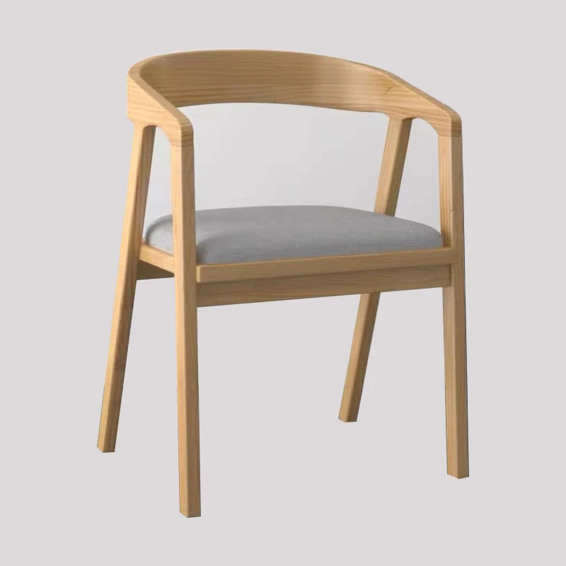 

Роскошный обеденный стул на руке, скандинавский стул для гостиной, ресторана, деревянный обеденный стул, эргономичный стул, мебель для дома RR50DC