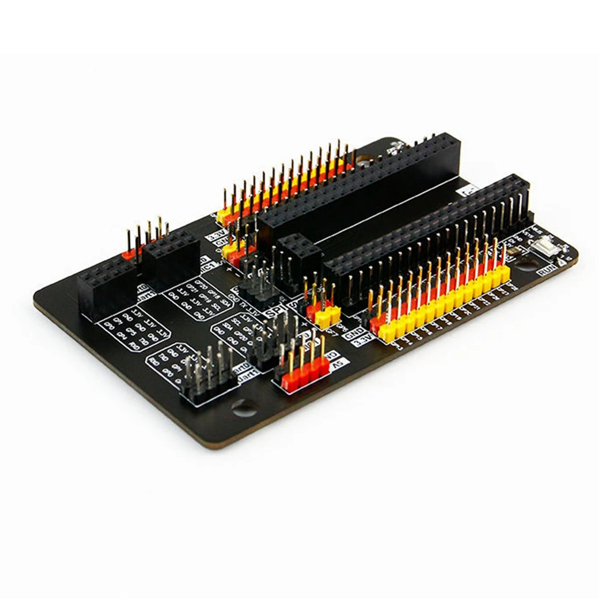 

For Raspberry Pi PICO GPIO Sensor Expansion Board Direct Plug-in Connection 4-Way 5V Steering Gear Interface