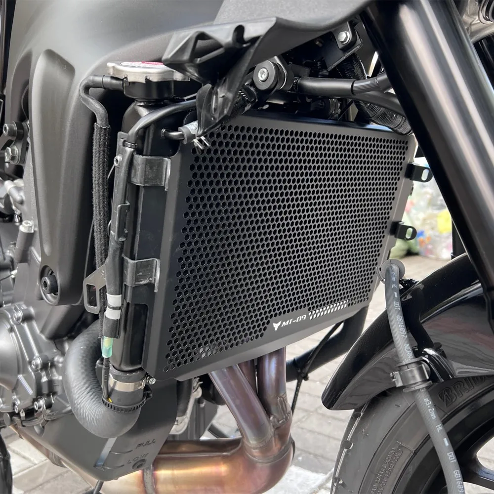 Фото 2021 2022 2023 2024 2025 Защита радиатора для Yamaha MT09 SP MT-09 MT 09 SP MT 09SP MT09SP Защитная крышка решетки радиатора №2
