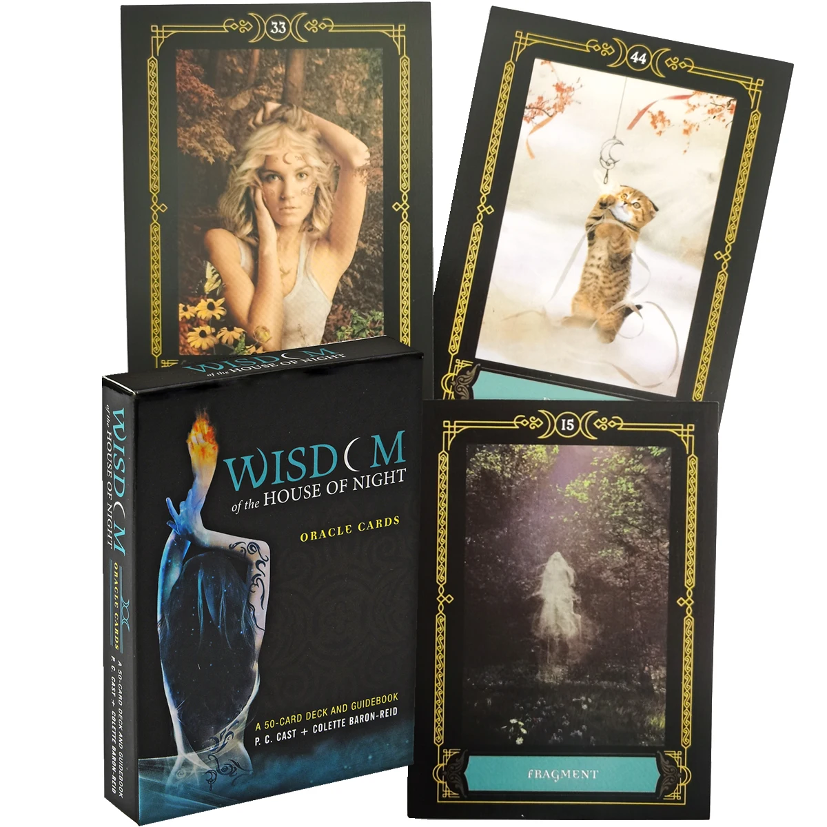 

Wisdom Of The House Of Night By P.C. Cast Oracle Cards A 50-Card Deck And Guidebook Tarot Card Game Board For Beginners