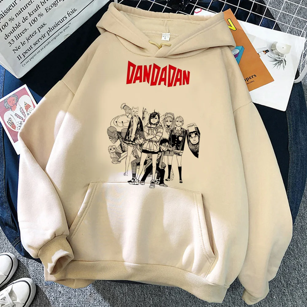 Dandadan Okarun hoodie funny clothes for teens athleisure soft fabric youthful women sweatshirts designer comic printed design