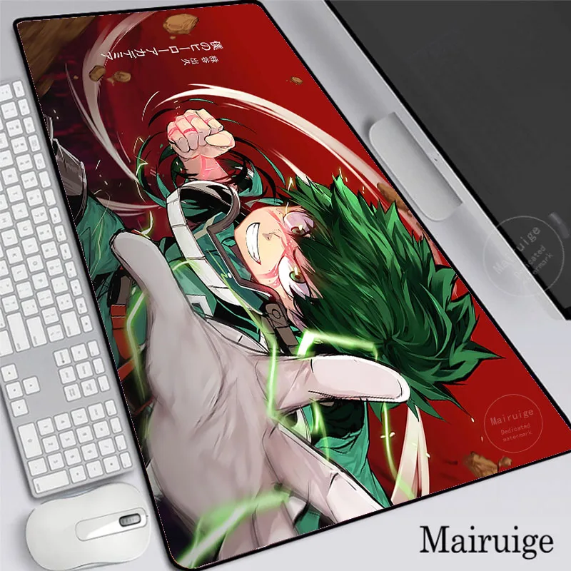 

Anime My Hero Academia Mouse Pad GamersPadMouse 90x40cm Rubber Gaming Accessories MousePad Keyboard Computer Mat for Girl Boys