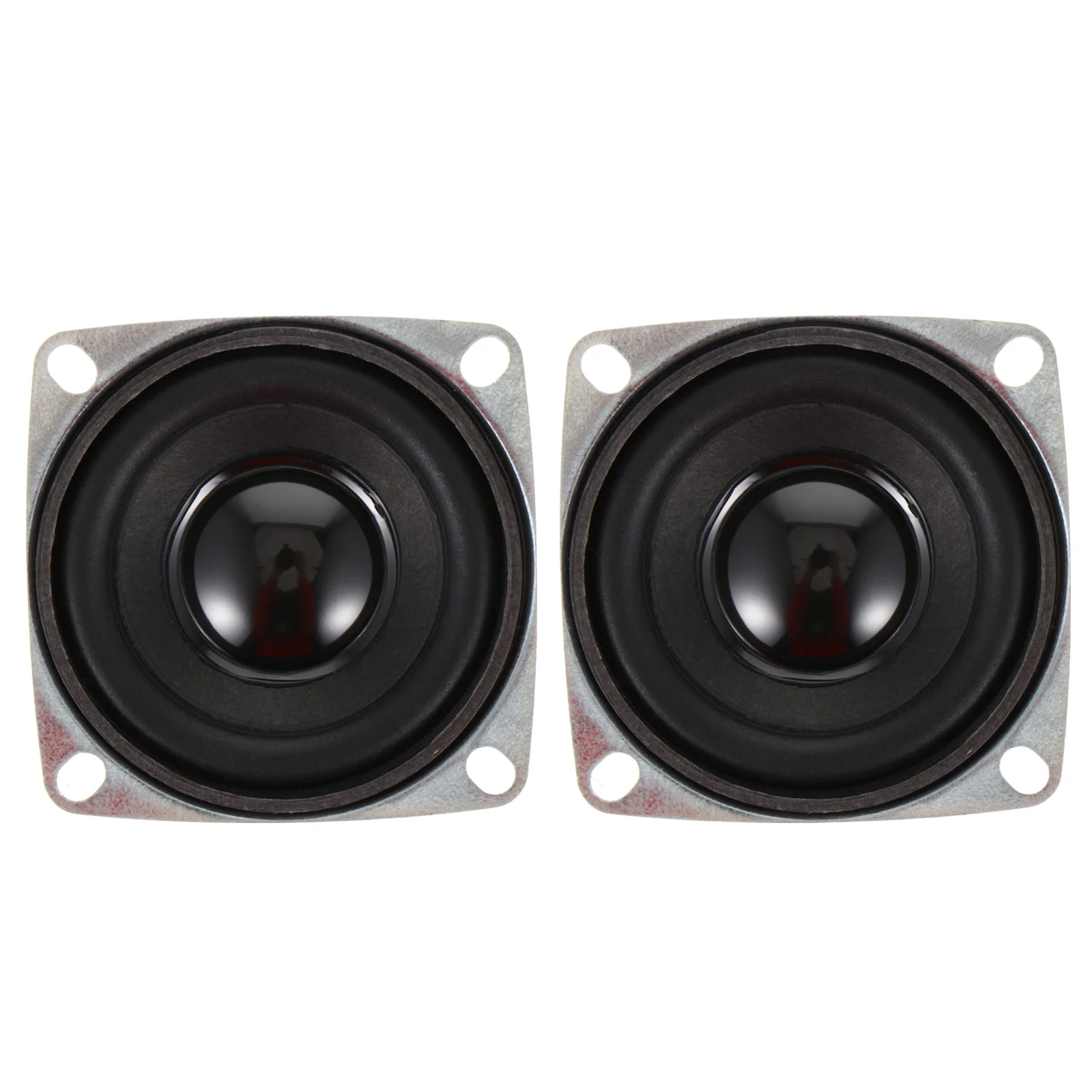 

2 Pcs Inner Dual Magnetic Speaker Speakers Car Small Stereo Speakers Home Audio Small Speaker Woofer Square HiFi Full Range