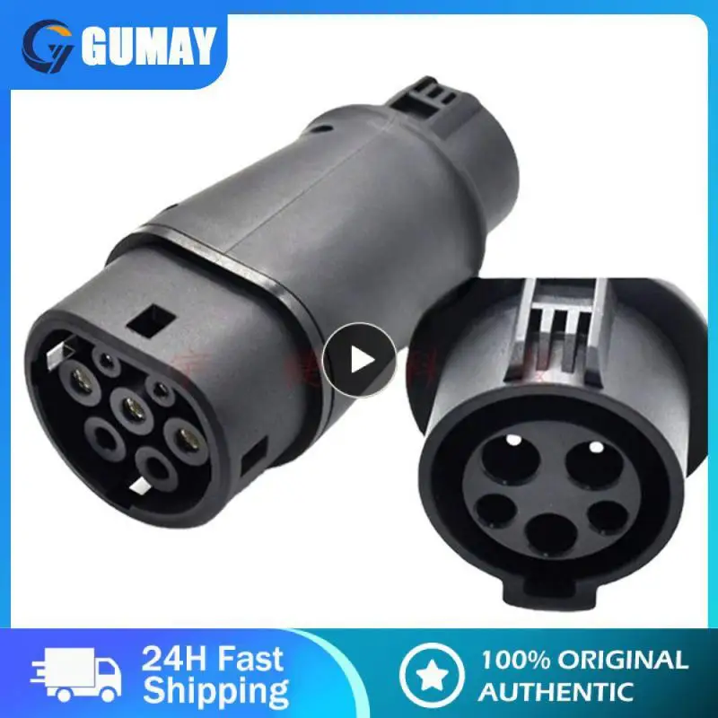 

16a/32a Ev Charger Adapter Durable Practical Car Evse Adapter Universal Portable Car Supplies Ev Adapter Convertor