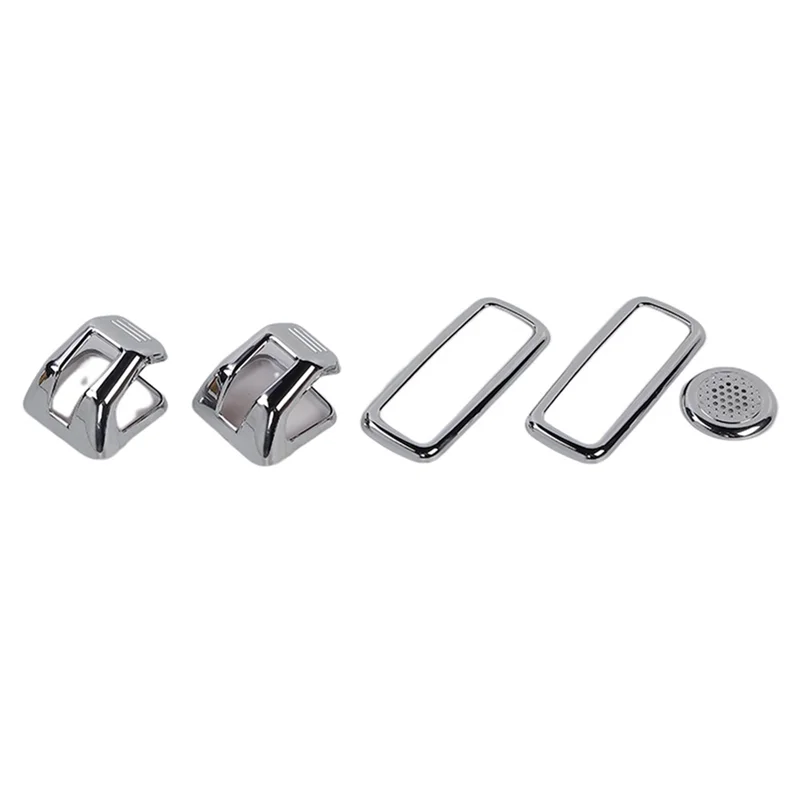 

Крышка автомобильного крючка на крышу лампа для чтения Накладка для Ford F150 2021 2022 аксессуары (ABS серебро)