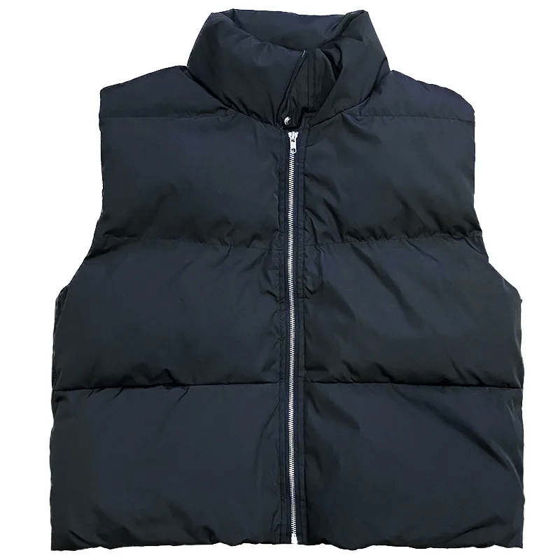 Winter 2022 New Bread Jacket Waistcoat Korean Women's Version of Vest Down Cotton Vest Coat