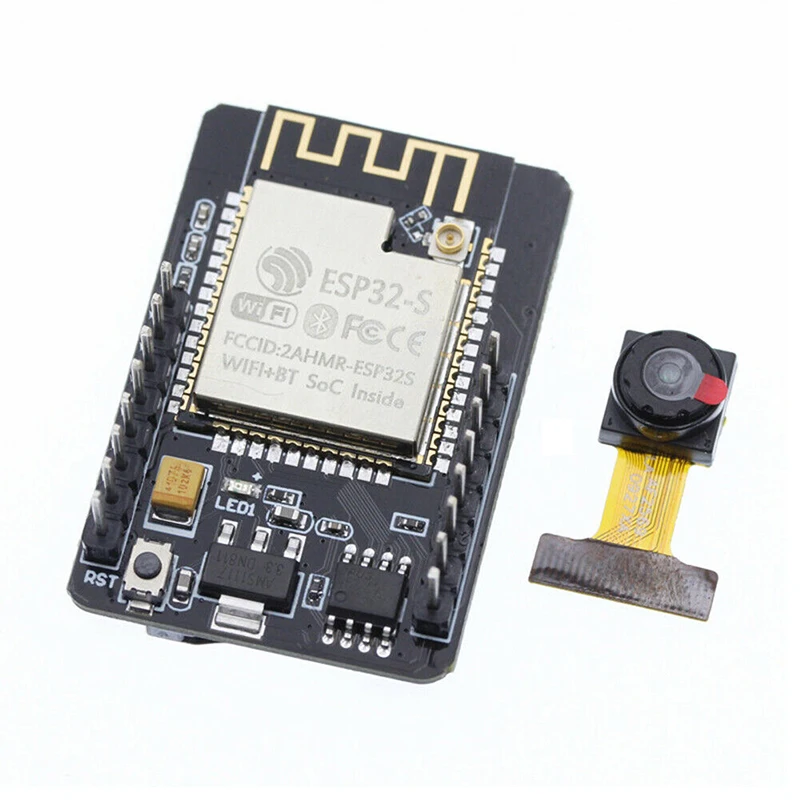 

WiFi + Module Camera Module Development Board ESP32 With Camera Module OV2640 2MP For Arduino