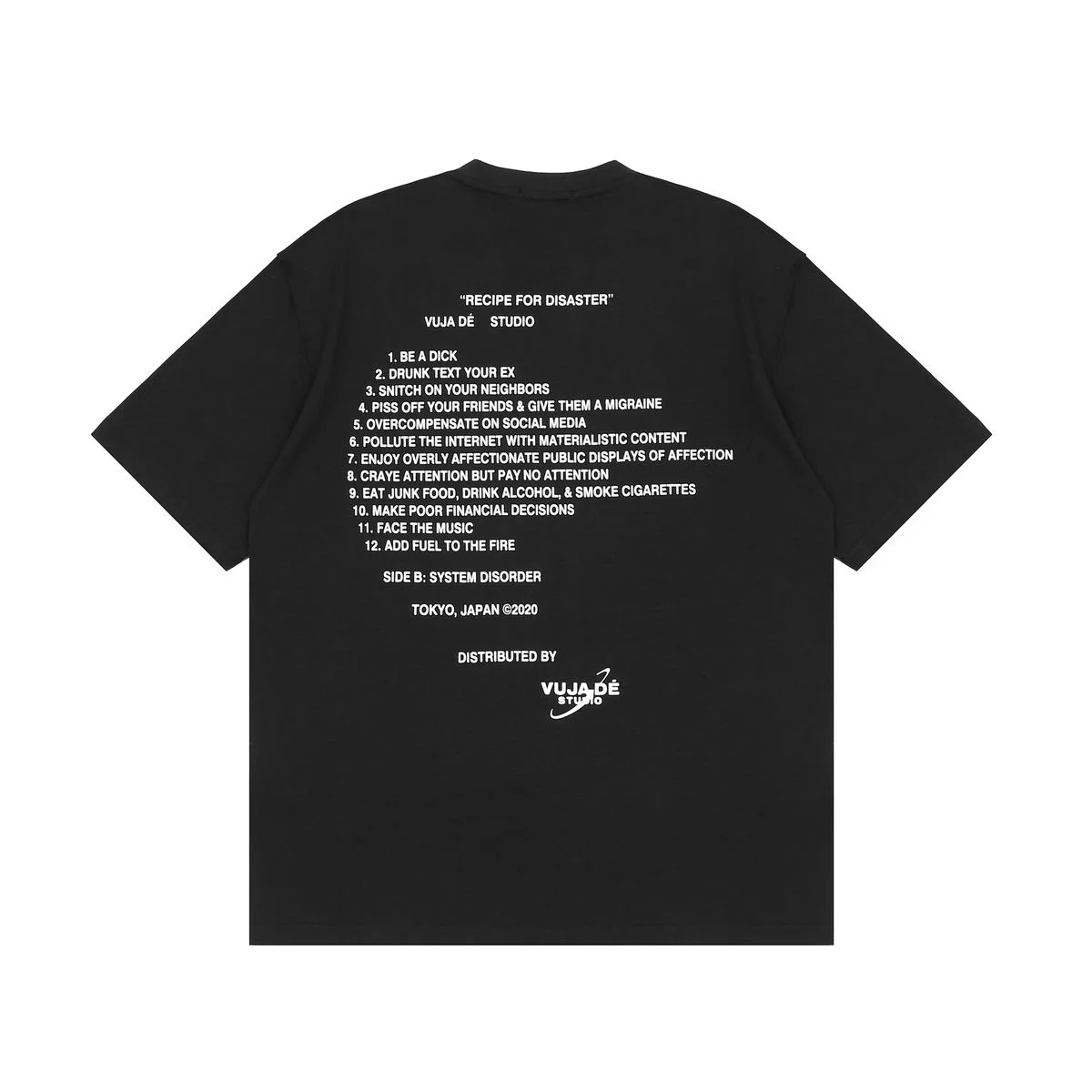 Винтажная Футболка Vujade 003 с принтом со слоганом и логотипом футболка коротким