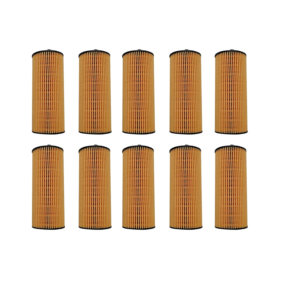 

10 Pcs Engine Oil Filter for Mercedes Benz CL63 CLS63 AMG E550 E63 ML550 SLK 55 AMG 2781800009
