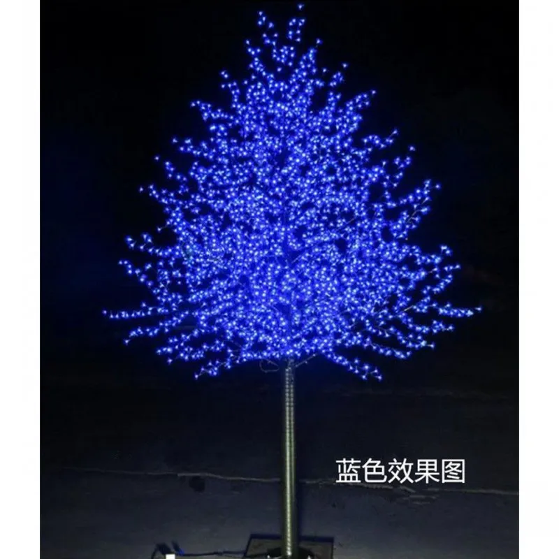 Светодиодное искусственное вишневое дерево высотой 1 8 м фотолампы 864 110 В