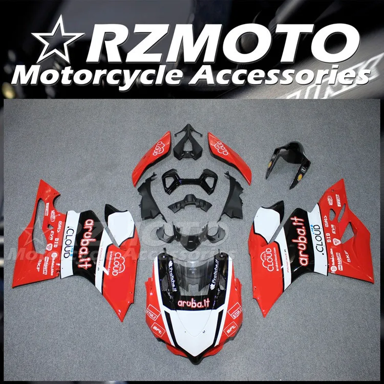 

Injection New ABS Motorcycle Fairings Kit Fit for Ducati 899 1199 Panigale s 2012 2013 2014 12 13 14 Bodywork set Red