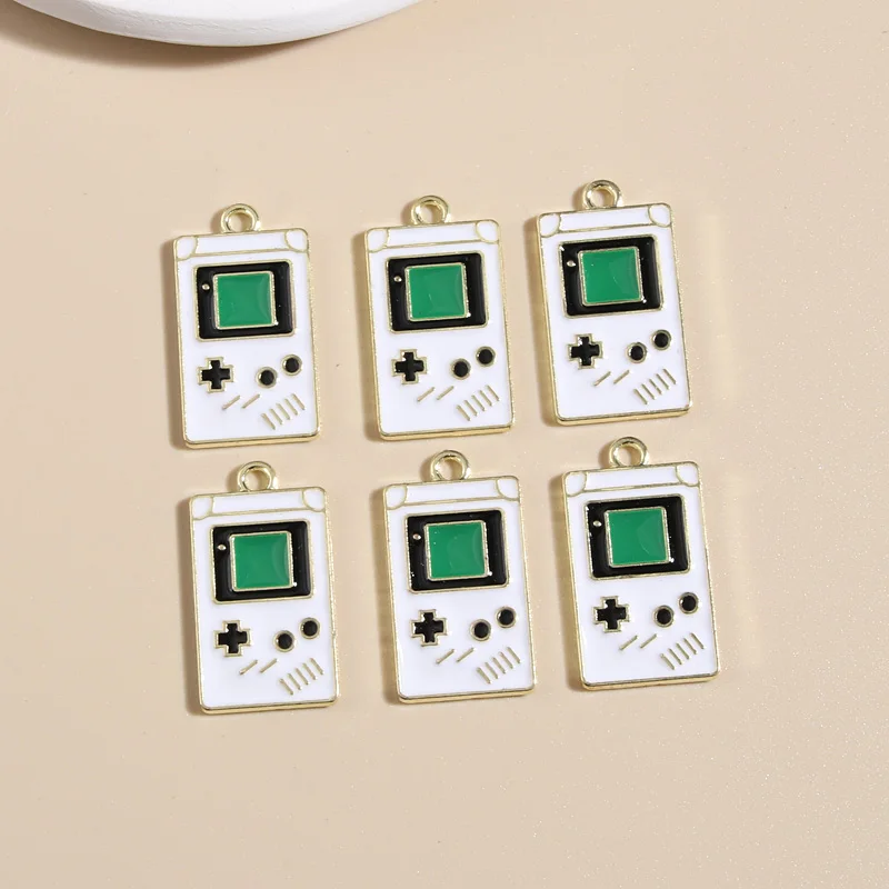 

10 шт., эмалевые подвески для сережек, 25 х14 мм