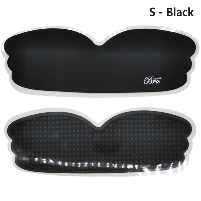 

Summer Women Bodycon Dress Backless V-neck Strapless Adhesive Silicone Brassiere