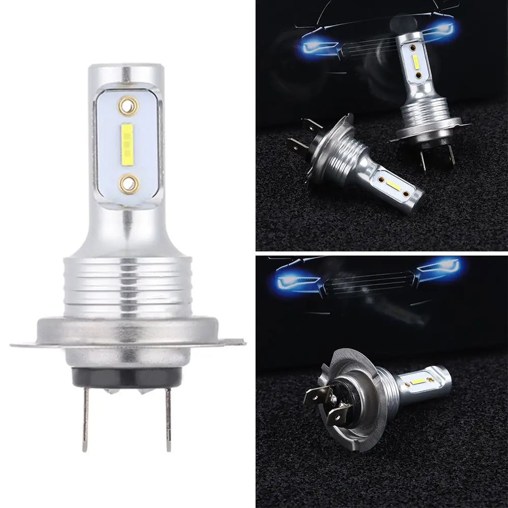 

2x High Quality Car Accessories 6500K Xenon Car Fog Light Headlight Driving Bulb Driving DRL Auto Lamp H7 LED Bulb